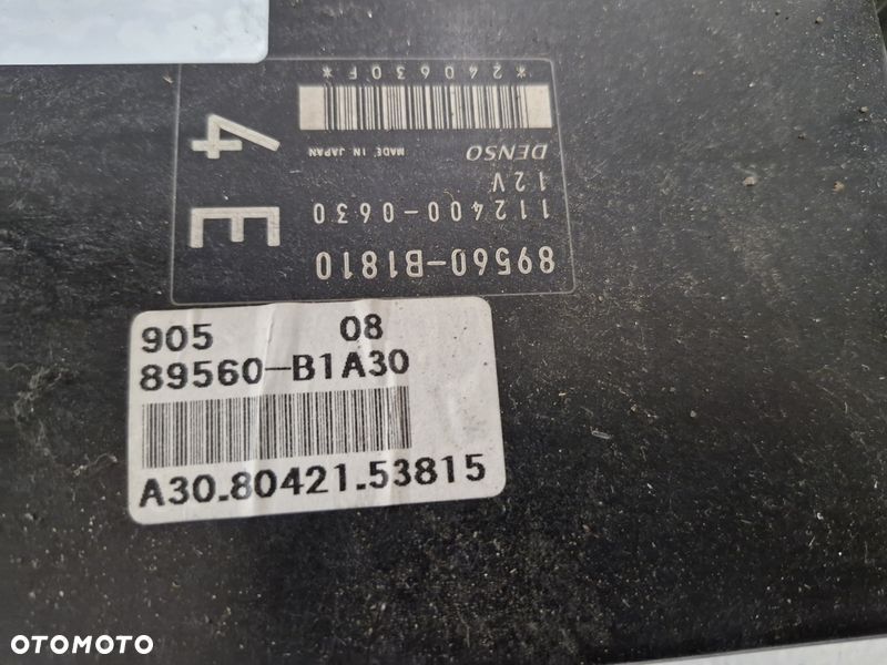 SUBARU JUSTY 4 IV 1.0 B MODUŁ STEROWNIK SILNIKA KOMPUTER ECU 89560-B1810 - 4