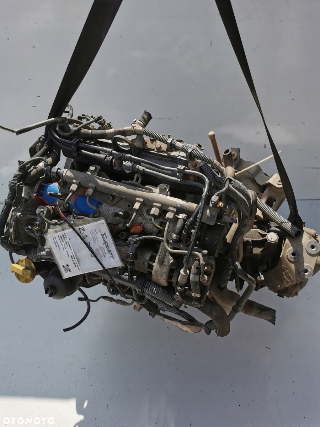 SILNIK KOMPLETNY OPEL CORSA ASTRA MERIVA COMBO 1.3 CDTI Z13DTJ - 1