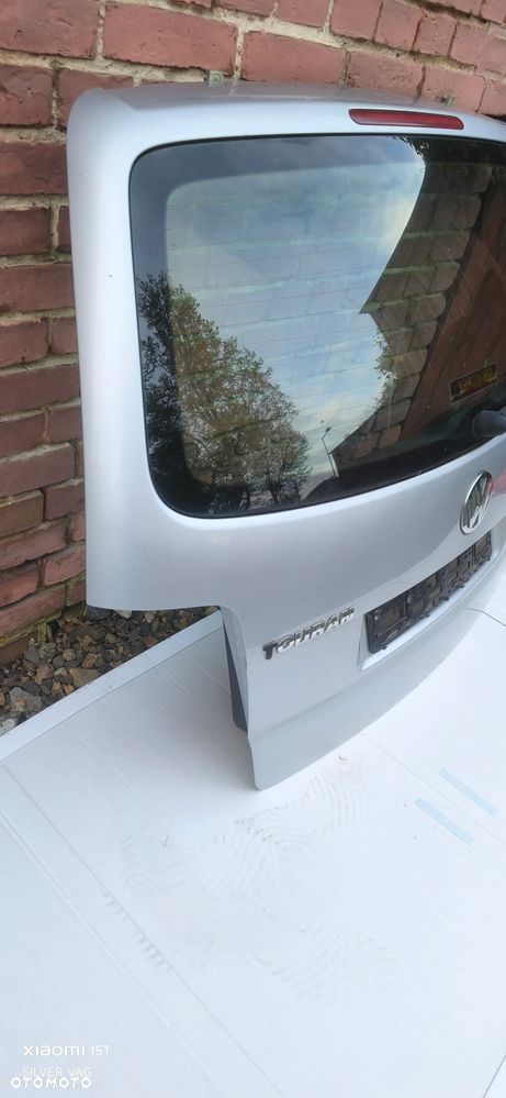 Klapa bagażnika VW Touran LIFT LA7W srebrna części 03 - 10 wszystkie części - 4