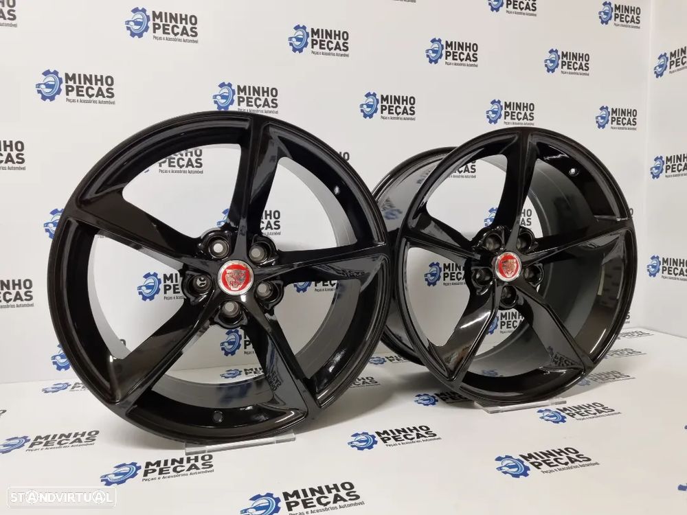 Jantes Jaguar F-Type 19 Preto Brilho - 2