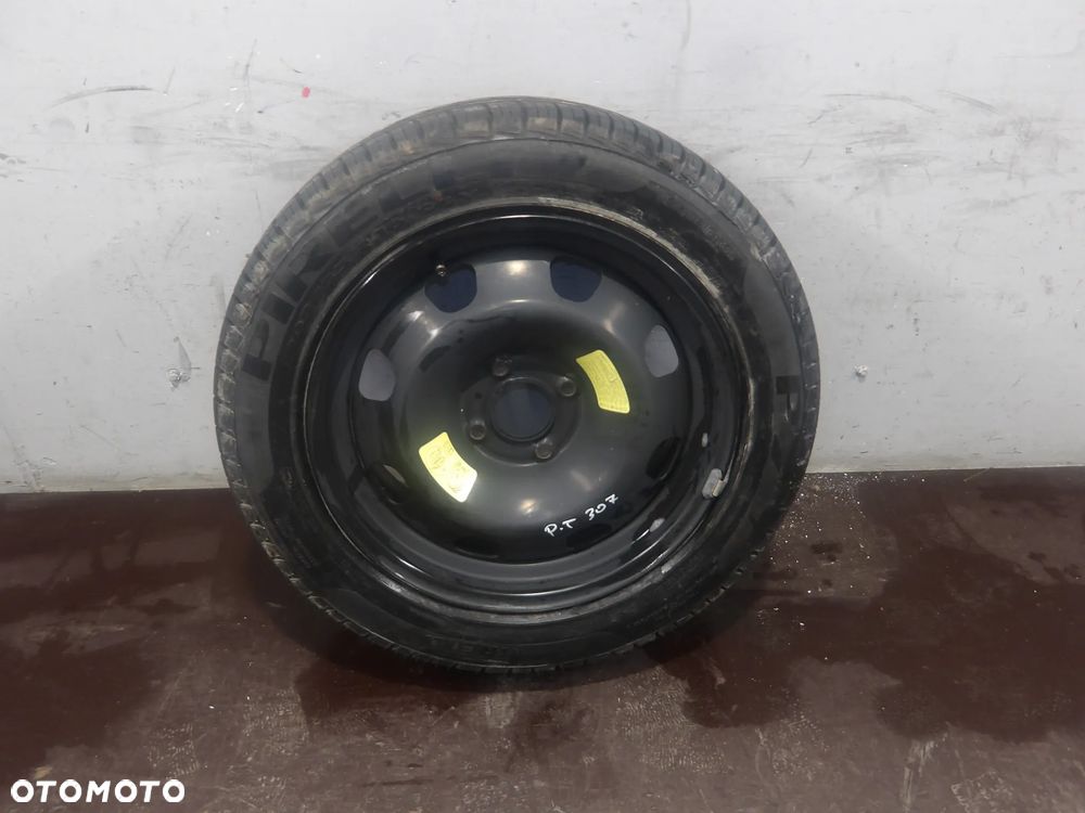 PEUGEOT 307 2.0B HB 5D KOŁO ZAPASOWE DOJAZDÓWKA 4X108 ET31 R16 205/55 - 1