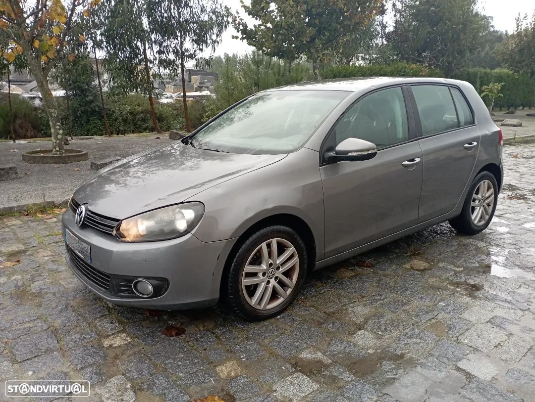 VW Golf VI 1.6 Tdi 2010 para peças - 1