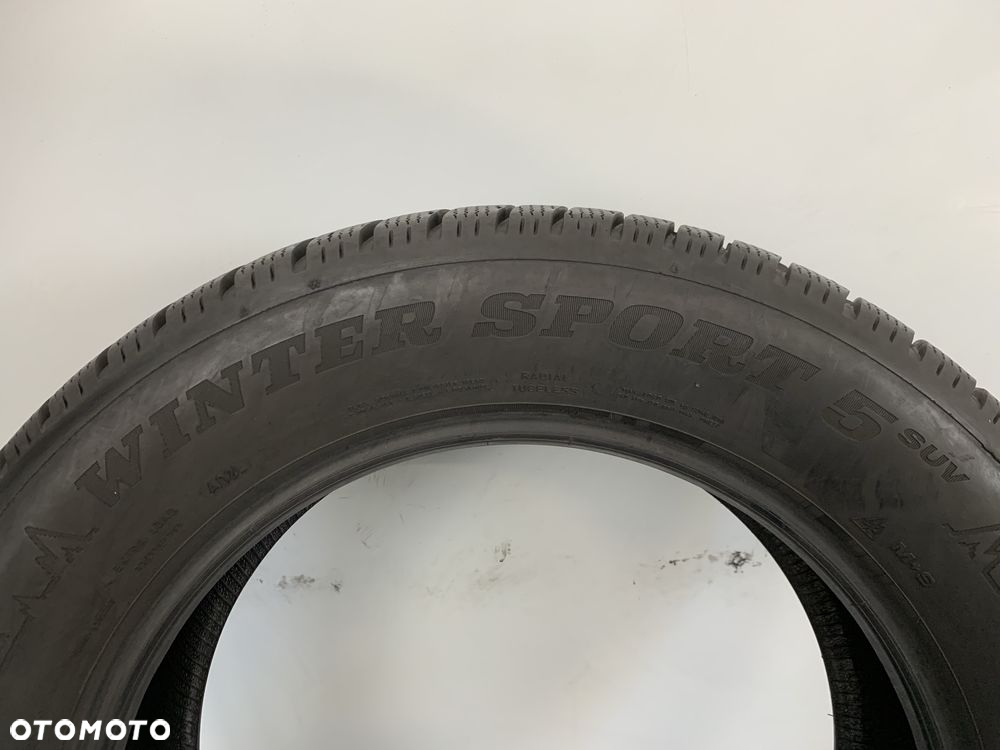 4x 235/60/18 Dunlop WinterSport 5 SUV / 2017r 6,5mm / GWARANCJA - 6