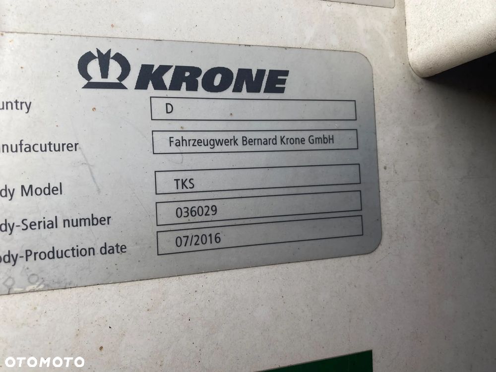 Krone SD TKS Chłodnia 3 osiowa Agregat Carrier Vector - 21