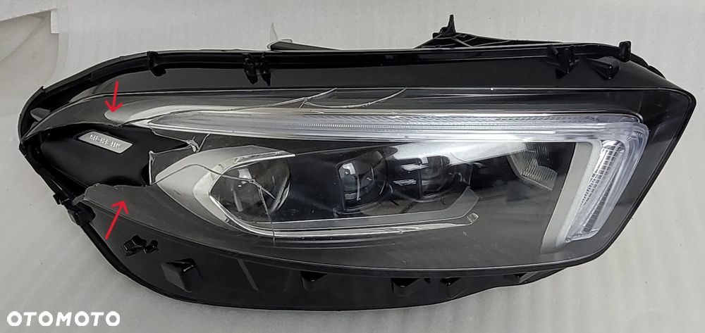 LAMPA PRAWA PRZÓD MULTIBEAM LED MERCEDES A-KLASA W177 A1779065600 - 1