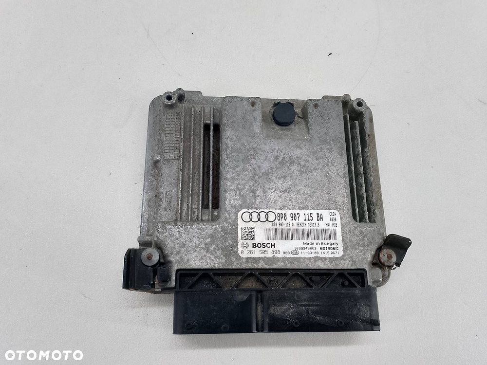 KOMPUTER, STEROWNIK AUDI A3 ( 8P1 ) 8P0907115BA  0261S05898 2.0 TFSI - 1