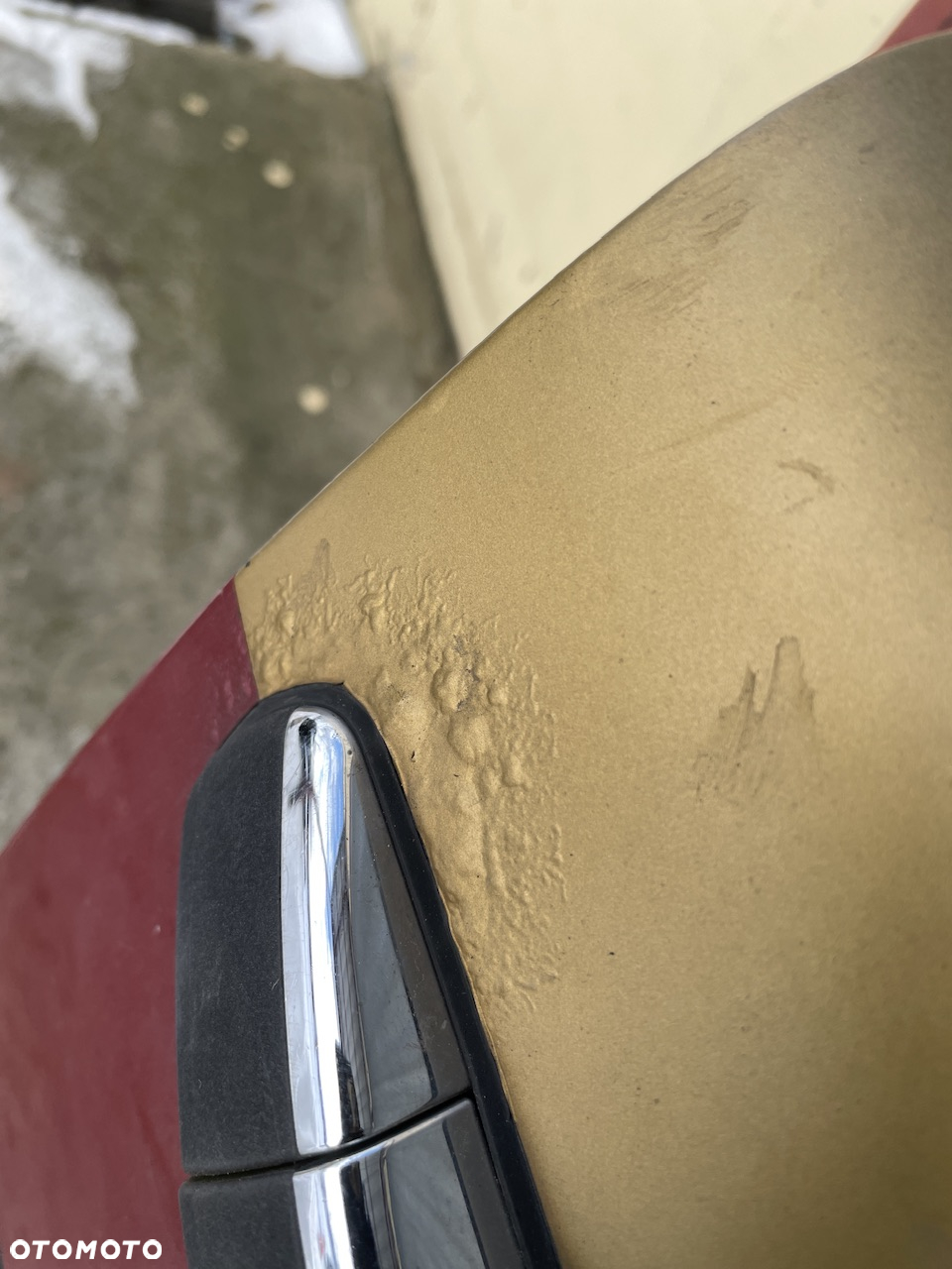 MERCEDES ML 163 drzwi przednie przod szyba zamek listwa granatowe 189 - 4