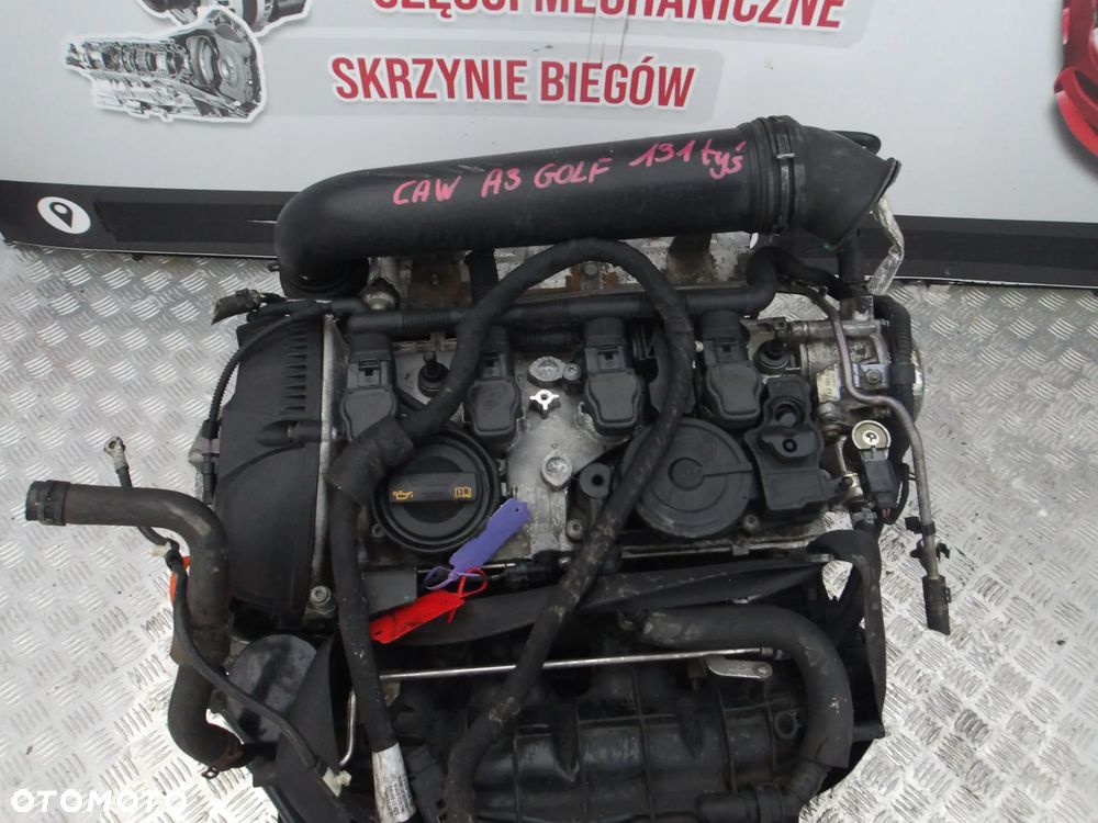 SILNIK KOMPLETNY AUDI A3 2.0 TFSI CAW CAWB 131 TYS - 2