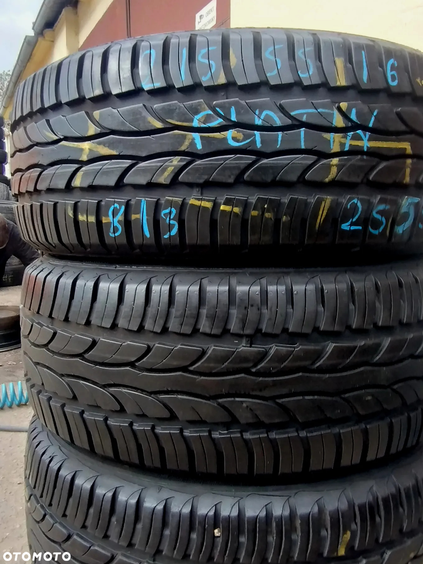 215/55R16 Opony Letnie Lato SAVA INTENSA HP 8mm J.NOWE Legnica ALU-RAD 215/55 - 5
