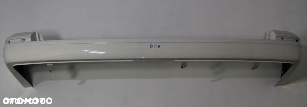 VW T6 ZDERZAK BIAŁY TYŁ TYLNY LAKIER B9A - 2