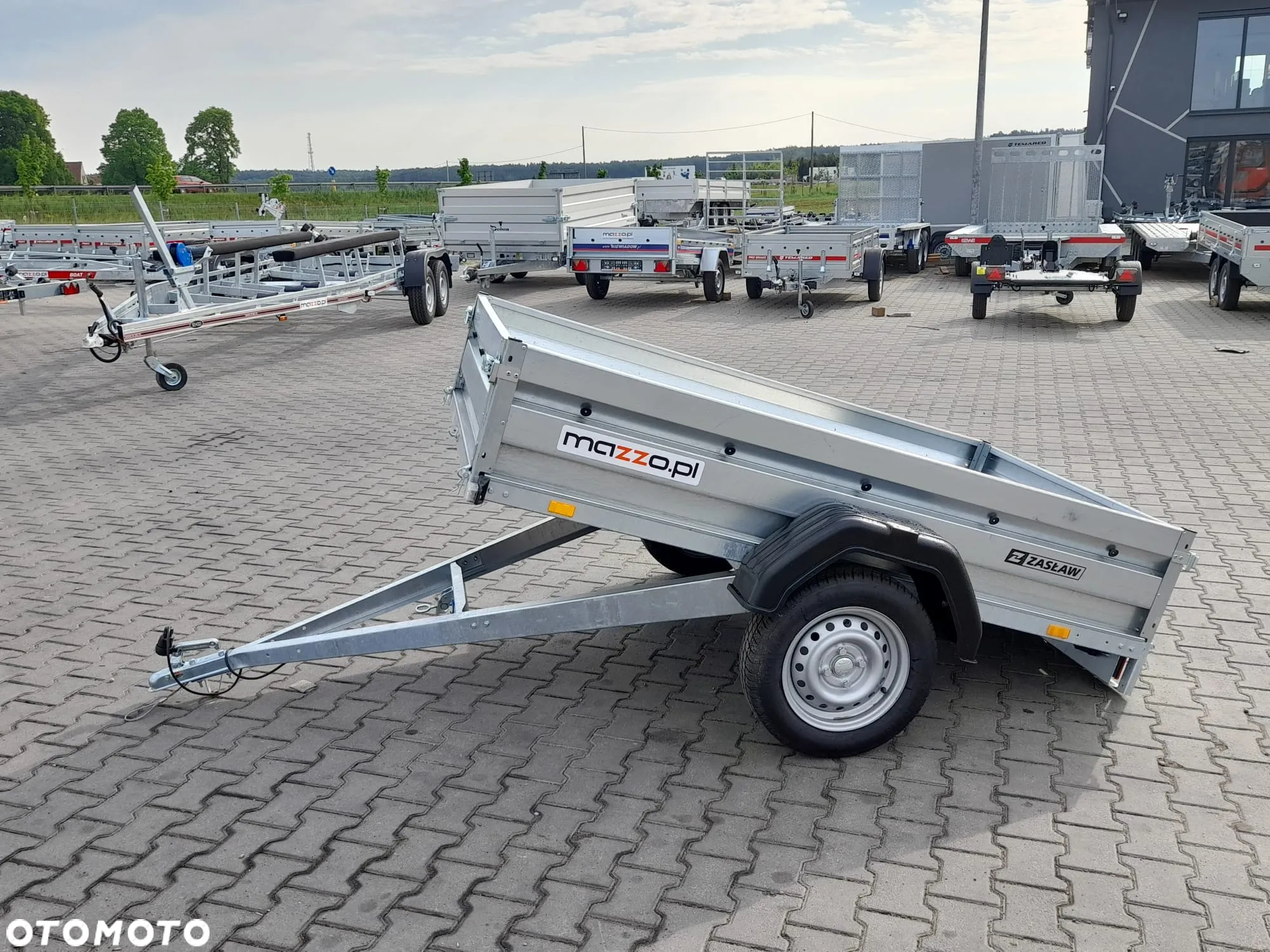 Zaslaw Dostawa Przyczepka uchylna DMC750kg 205x122x35cm SOLIDNA I MOCNA! HIT! - 15