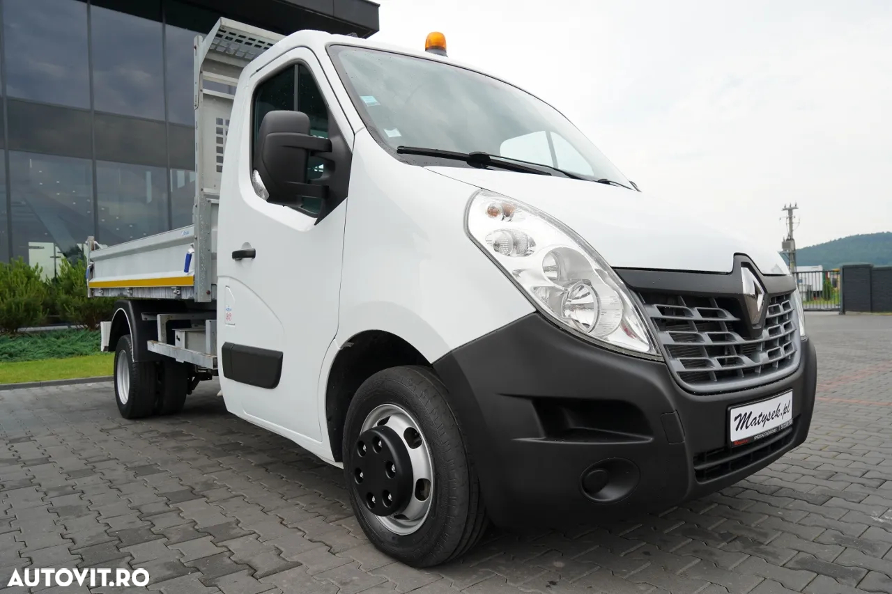 Renault MASTER / BASCULĂ / 130 CP / MANUALĂ / 3 LOCURI / IMPORTAT - 15