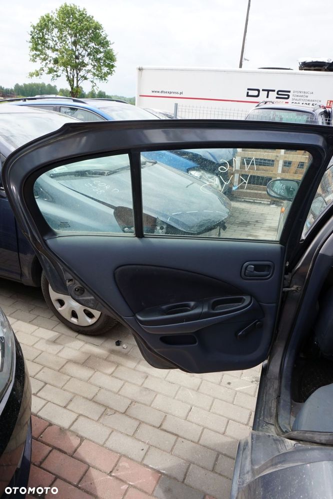 DRZWI TYLNE LEWE ALMERA II N16 LIFT 5D HB KY5  SZARY NISSAN 2003-2006 - 10