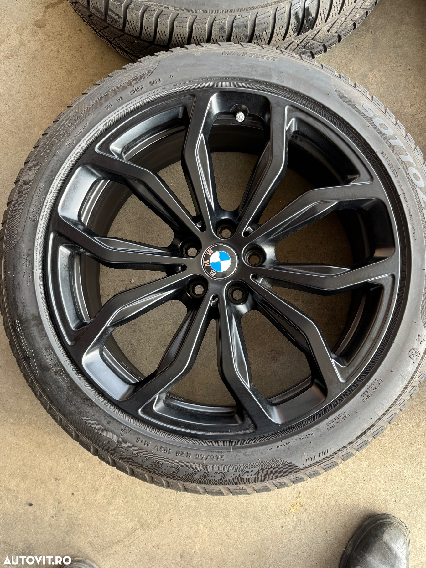 Vând jante originale BMW X4-X3 pe 20” cu anvelope de iarnă - 2
