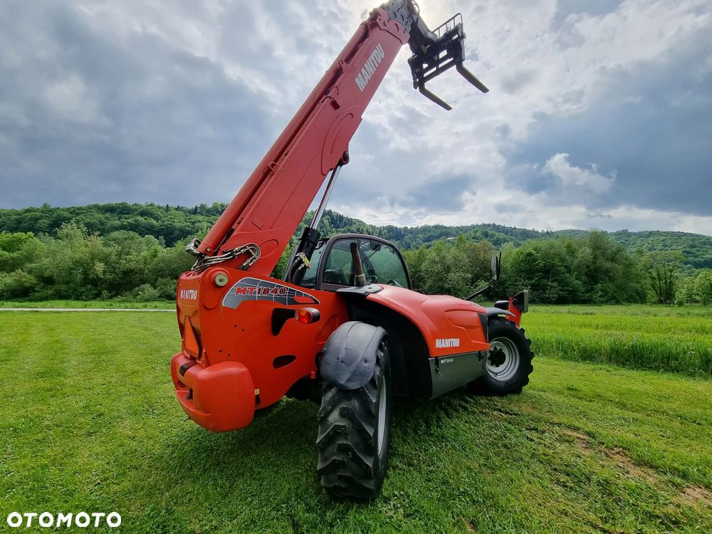 Manitou MT1840 Ładowarka Teleskopowa 18metrów jak nowa z salonu 2015r 3180 mtg z Norwegii Widły i Łyżka PERKINS - 11