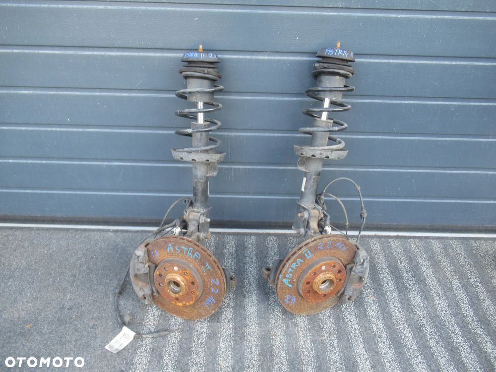 ZWROTNICA MCPERSON PRZEDNIA PRZÓD PRAWA LEWA OPEL ASTRA G II 2 2.2 16V BENZYNA 5x100 24443540 24443539 - 1