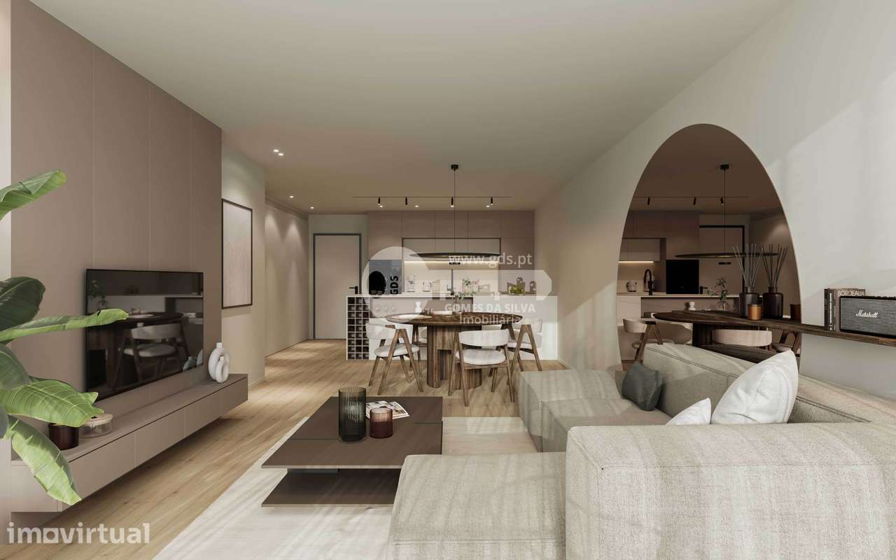 Apartamento T2 NOVO inserido no condomínio fechado Casa Ferreira - Grande imagem: 5/17