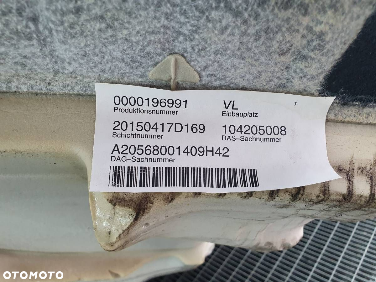 DYWAN WYKŁADZINA PRZÓD LEWA KIEROWCY EUROPA MERCEDES W205 C200 - 5