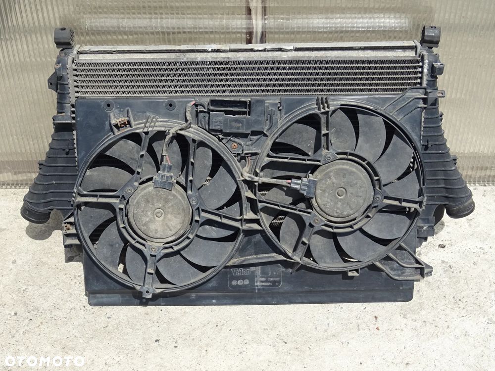 OPEL VECTRA C SIGNUM 2,0T SAAB CHŁODNICA WODY POWIETRZA INTERCOOLER MODUŁ WENTYLATORY - 5