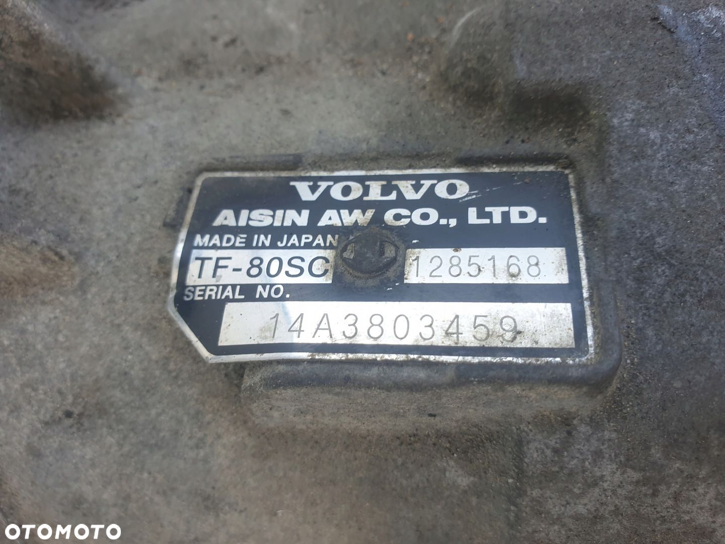 Volvo S80 II 2.4 D4 D5 AUTOMATYCZNA SKRZYNIA BIEGÓW 4X4 AWD TF-80SC 1285168 - 2
