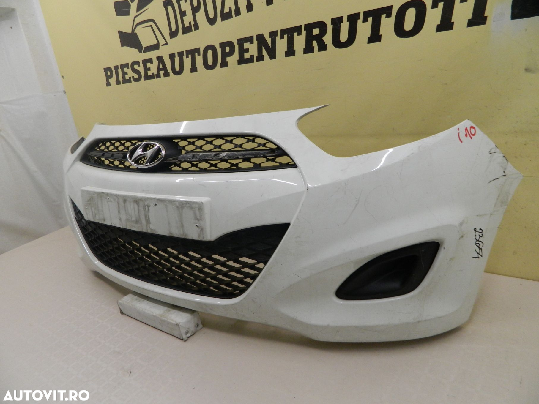 Bara fata Hyundai I10 facelift, 2010, 2011, 2012, 2013, cod origine 86511-0X210. - 4