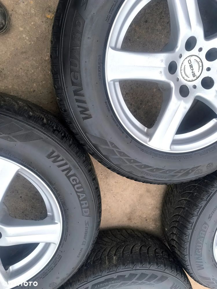 5x112 Felgi Aluminiowe Alufelgi 16 Koła Zimowe Zima VW PASSAT B5 B6 B7 GOLF TIGUAN 5 6 7 TOURAN CADDY SHARAN JETTA AUDI A4 B5 B6 B7 A6 C5 C6 A3 8P 8V Q3 SKODA SUPERB OCTAVIA 2 3 YETI SEAT EXEO LEON TOLEDO ALTEA ALHAMBRA 5,5mm Legnica ALU-RAD 215/65 - 12