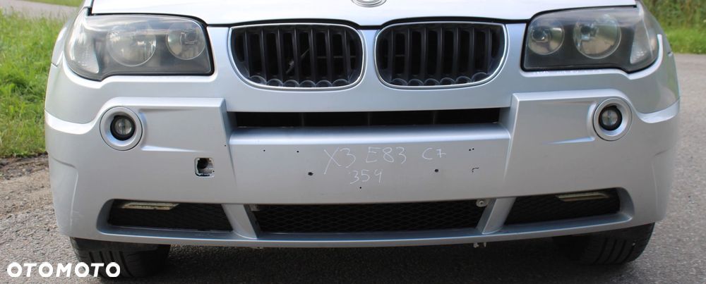 ZDERZAK PRZÓD PRZEDNI BMW X3 E83 354 TITANSILBER - 1