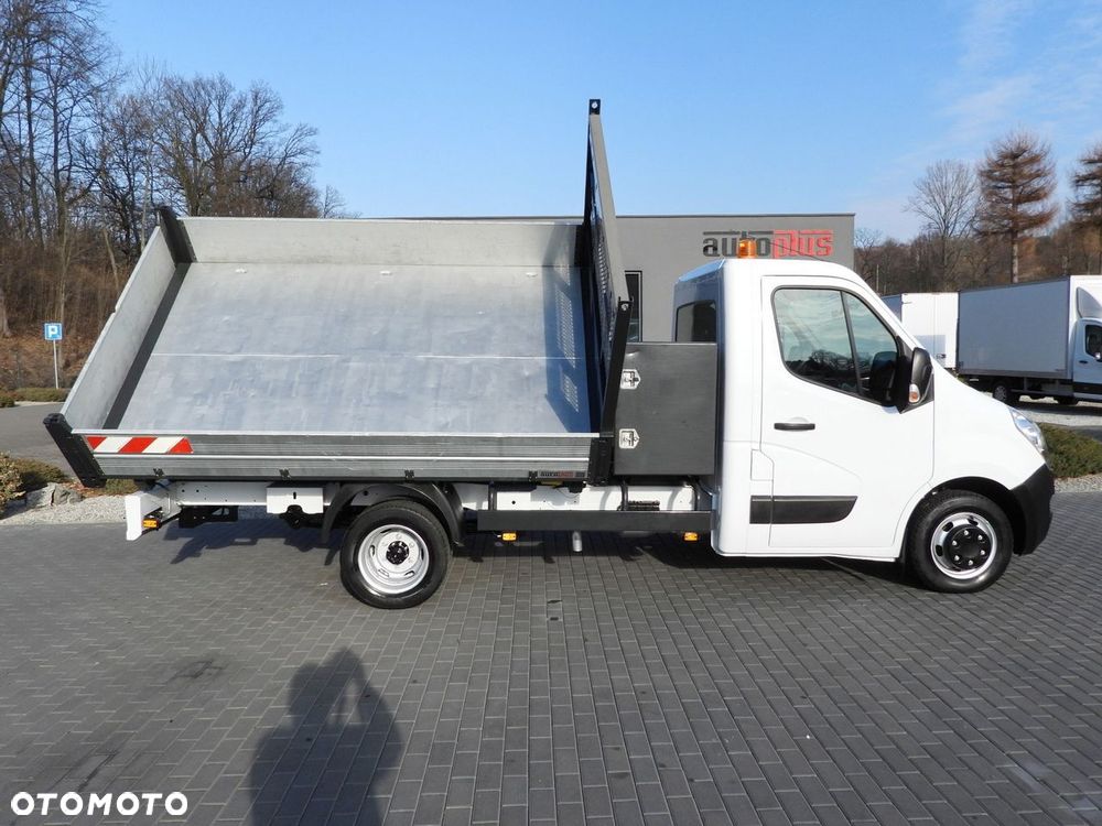 Opel MOVANO WYWROTKA TROJSTRONNA 3 MIEJSC BLIŹNIACZE KOŁA KLIMATYZACJA  130KM - 10