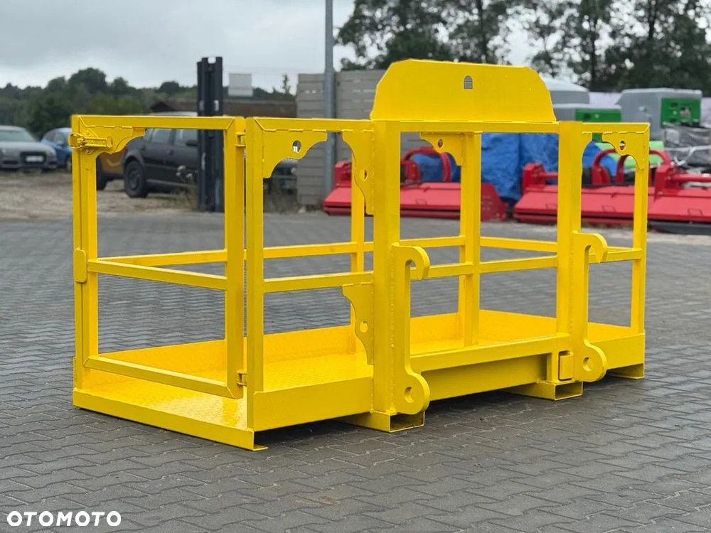 Kosz wysokościowy narzędziowy roboczy ładowarki teleskopowej kołowej JCB Manitou Merlo Class Case - 5