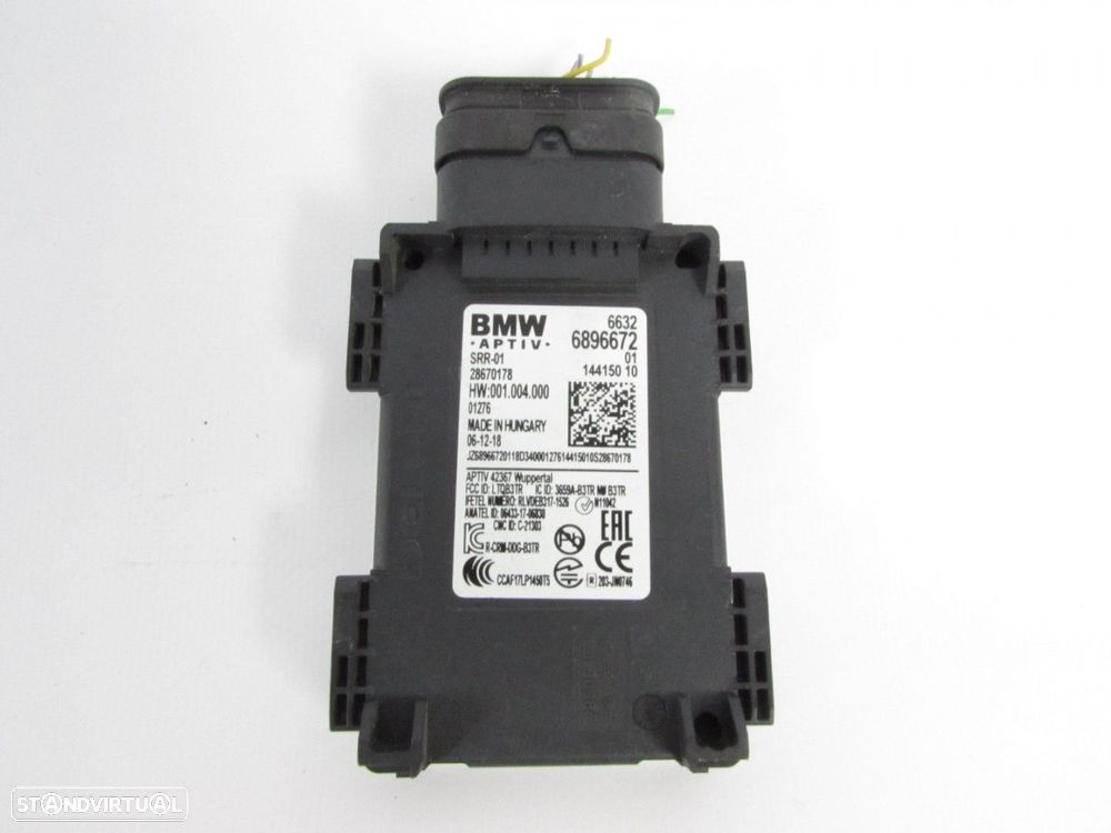 Sensor de radar PROXIMIDADE/ SSR SEMI-NOVO/ ORIGINAL BMW 7 (G11, G12)/BMW 5 (G30... - 1