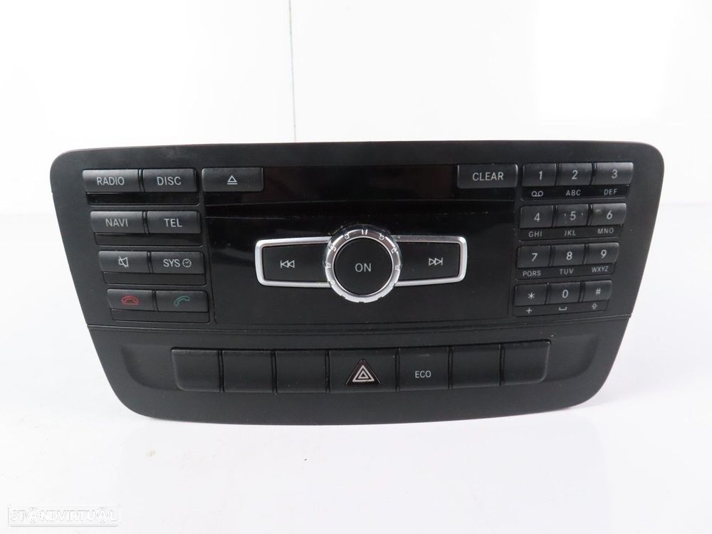 Sistema / Unidade de navegação Rádio CD / GPS Usado / Original MERCEDES-BENZ B-C... - 2