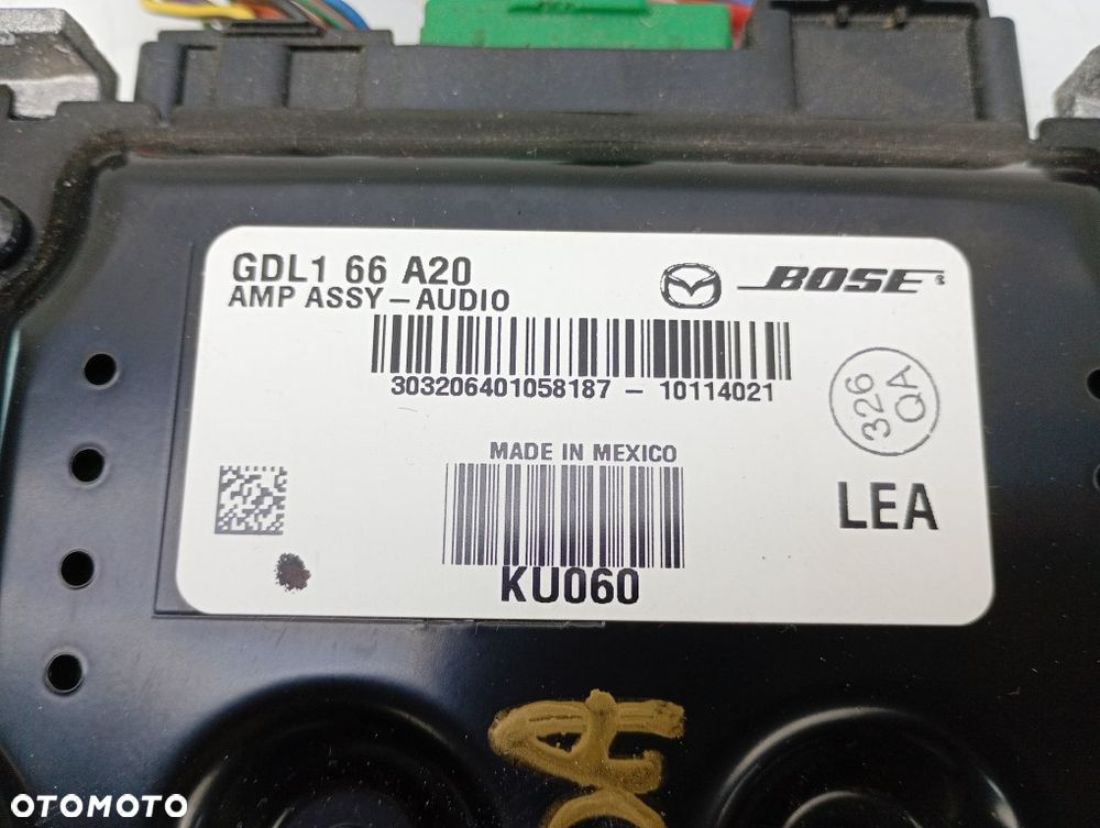 wzmacniacz radia bose mazda 6 II lift GH 2011r europa GDL166A20 - 4