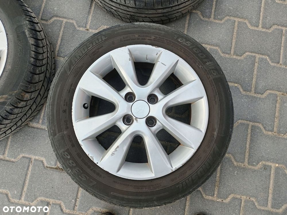 Felgi aluminiowe oryginalne 15" 4x100 Hyundai I20 I 08-14 - 3