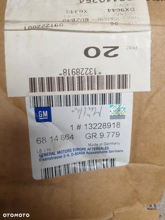 Kratka nawiewu prawa Opel Astra H 13228918 - 8