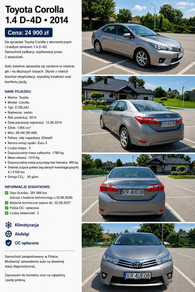 Toyota Corolla 1.4 D-4D Life - 1