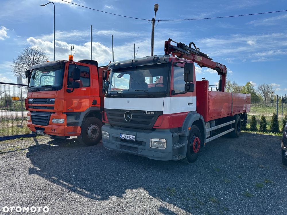 DAF FAS CF85.410 HDS Hiab 166-ES4 Hiduo Pilot Zamiana - 12