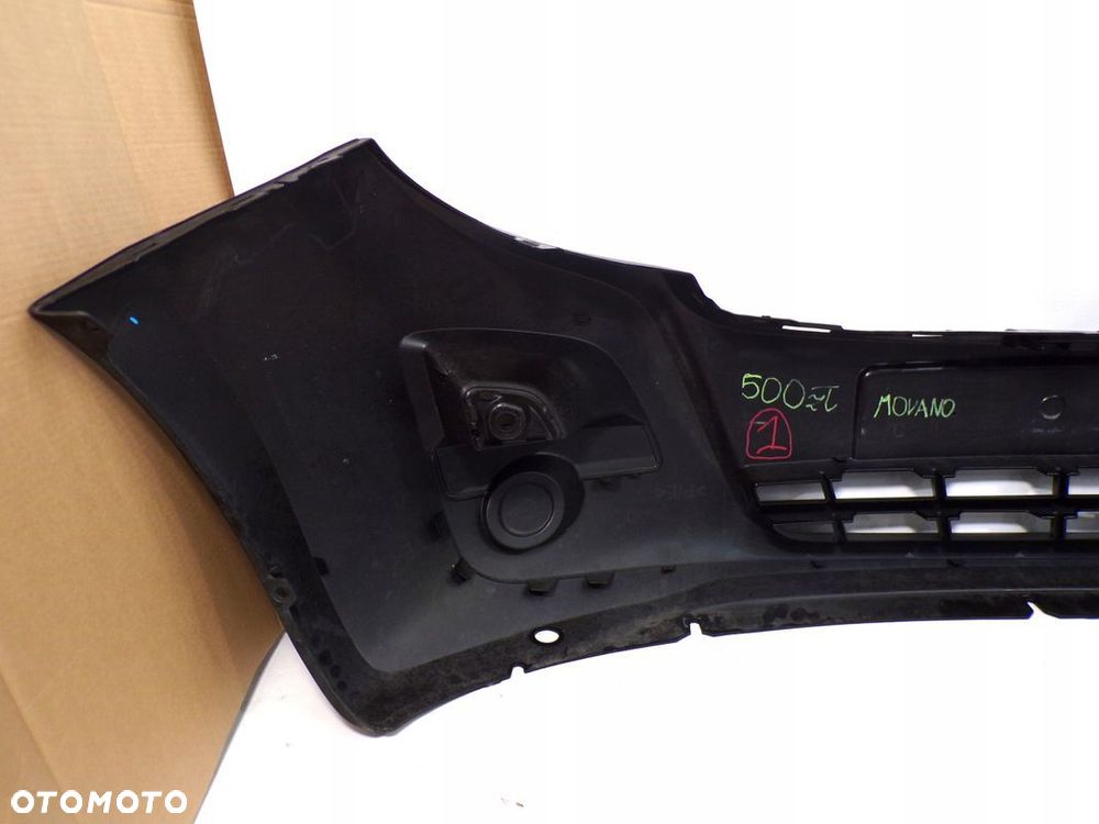 OPEL MOVANO 10 - ZDERZAK PRZÓD PRZEDNI CZARNY - 6