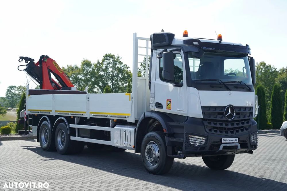 Mercedes-Benz AROCS 2642 / 6x4 / LIVRARE - 7,2 M / PALFINGER PK 19 001 / MAX. CAPACITATE DE RIDICARE 6.000 KG / ROTATOARE / TELECOMANDĂ / EURO 6 - 11
