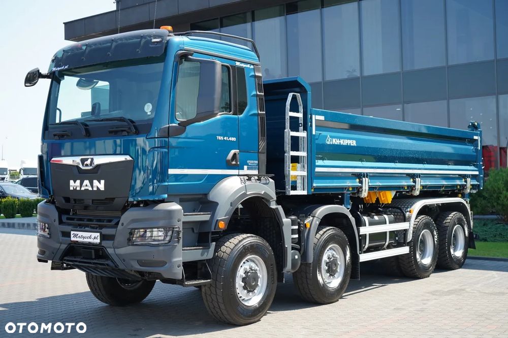 MAN TGS 41.480 / 8X8 / WYMIEŃ SWÓJ STARY NA NOWY / WYWROTKA 3 STRONNA / BORDMATIC / KH KIPPER / AUTOMAT / FABRYCZNIE NOWA - 2025 R / DOSTĘPNY OD RĘKI - 17