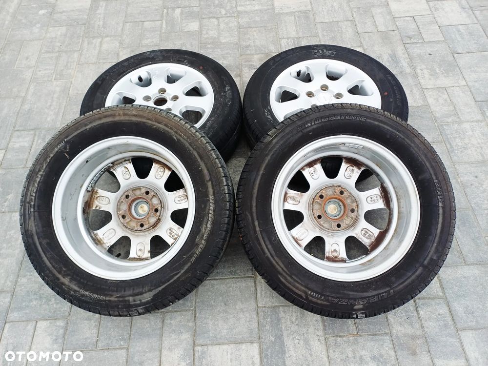 FELIGI Z OPONAMI KOŁA ALUMINIOWE MERCEDES W245 R15 5X112 ET45 66,6 mm OPONY PRIMEWELL 195/65 R15 LATO NR9 - 12