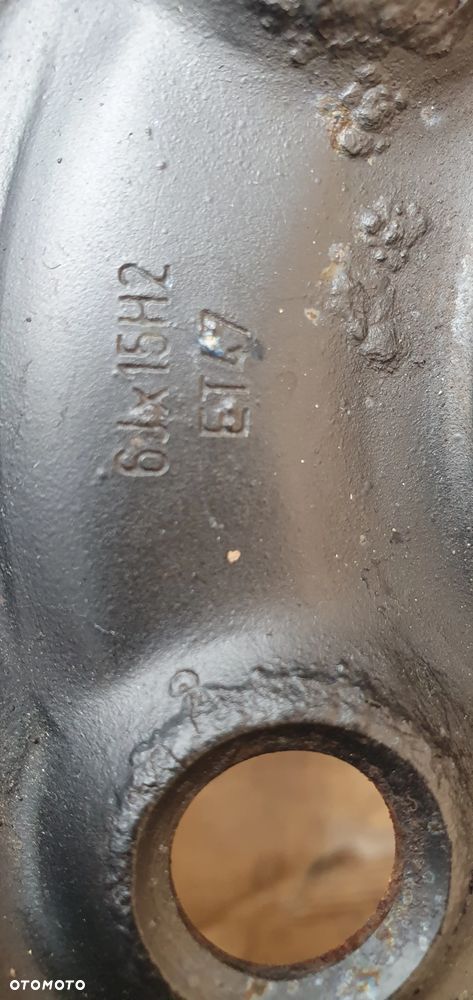 Felga stalowa zapas VW 5x112 15" 6J ET47 1K0601027C - 6