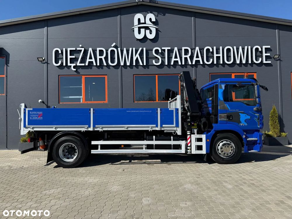 MAN TGM TGL TGS 18.250 // E5 // Klimatyzacja /  wywrotka // skrzynia // HDS HMF z pilotem // 4x2 // budowlanka // kiper wywrot żuraw dzwig kran crane - 7