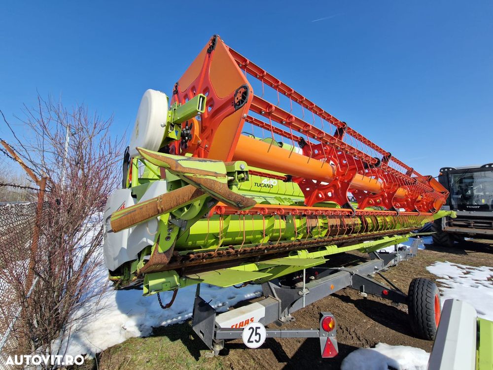 Claas VARIO V 680 HEDER CEREALE  CU CARUCIOR  TRANSPORT CLAAS - 3