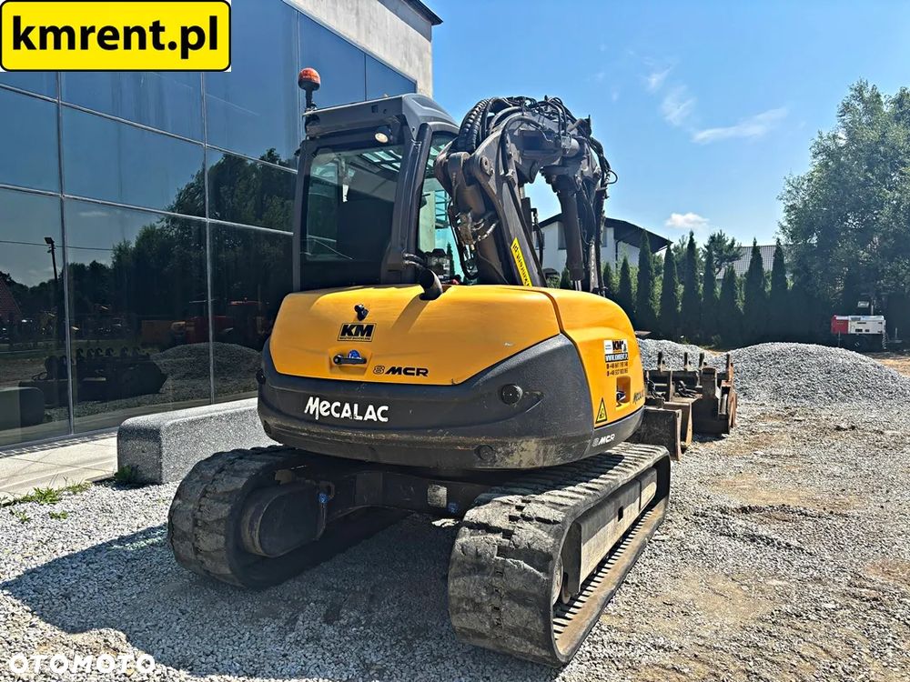 Mecalac 8 MCR MINI-KOPARKA 2019R | MECALAC 6 MCR, JCB 8065 8080 8085 85 Z VOLVO ECR 88, CAT 308, 307 , BOBCAT 80 KOMATSU PC 88 - 18