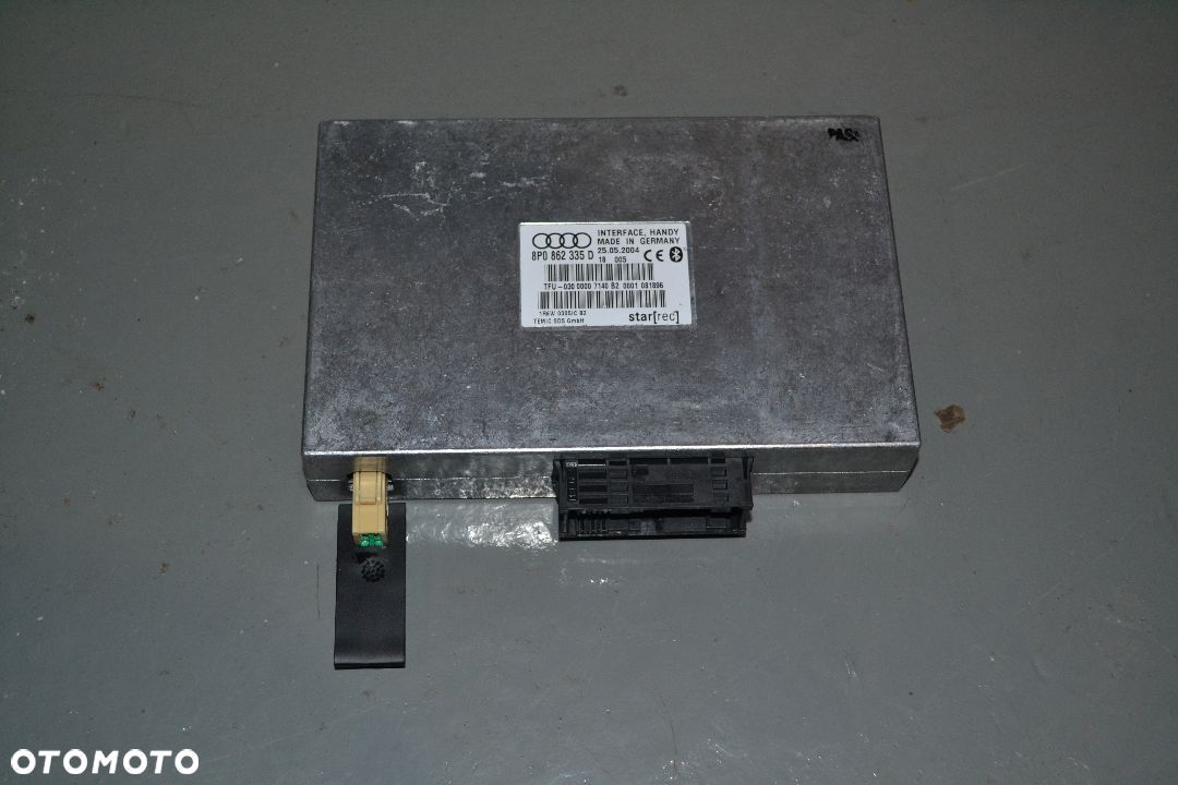 AUDI A4 B6 B7 A3 MODUŁ BLUETOOTH 8P0862335D - 1
