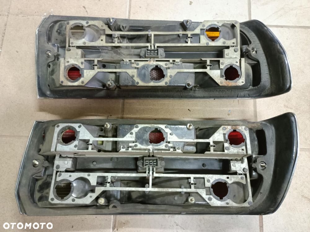 Lampa tył tylna chrom lampy BMW E28 seria 5 lewa prawa rarytas Hella - 2