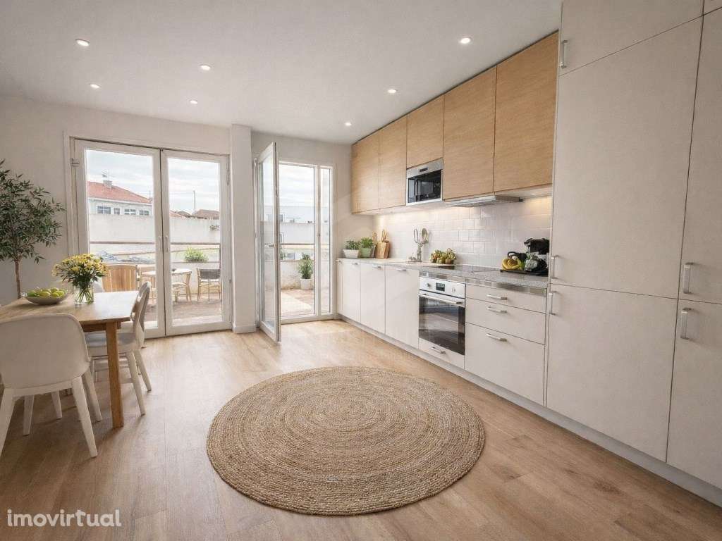 Apartamento T2 rés do chão com suite e jardim - Grande imagem: 2/5