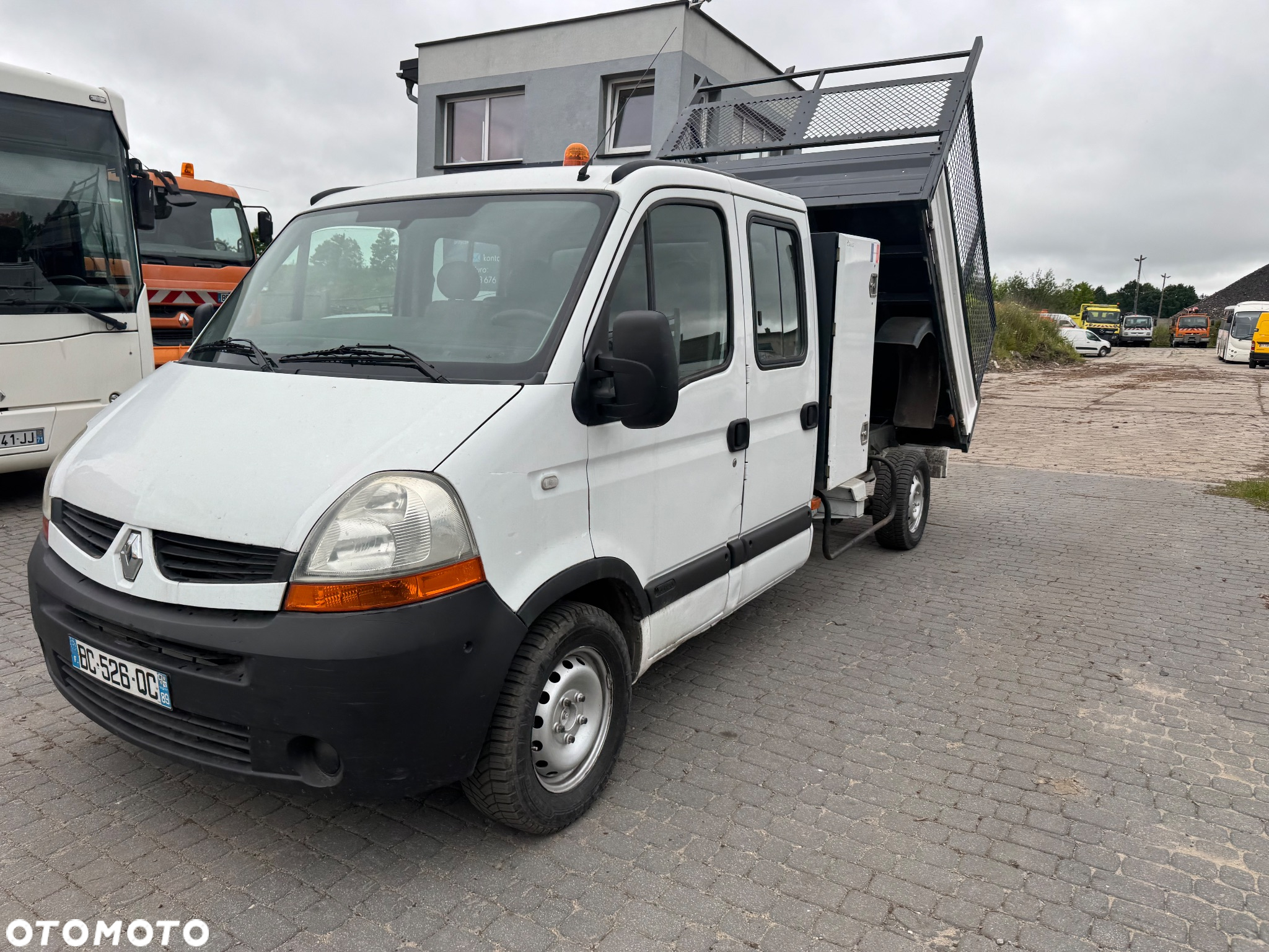 Renault Master 2009 r. Wywrotka Kiper Brygadówka 7 Osobowy Dubelkabina Dobelkabina Wywrot Doka - 2