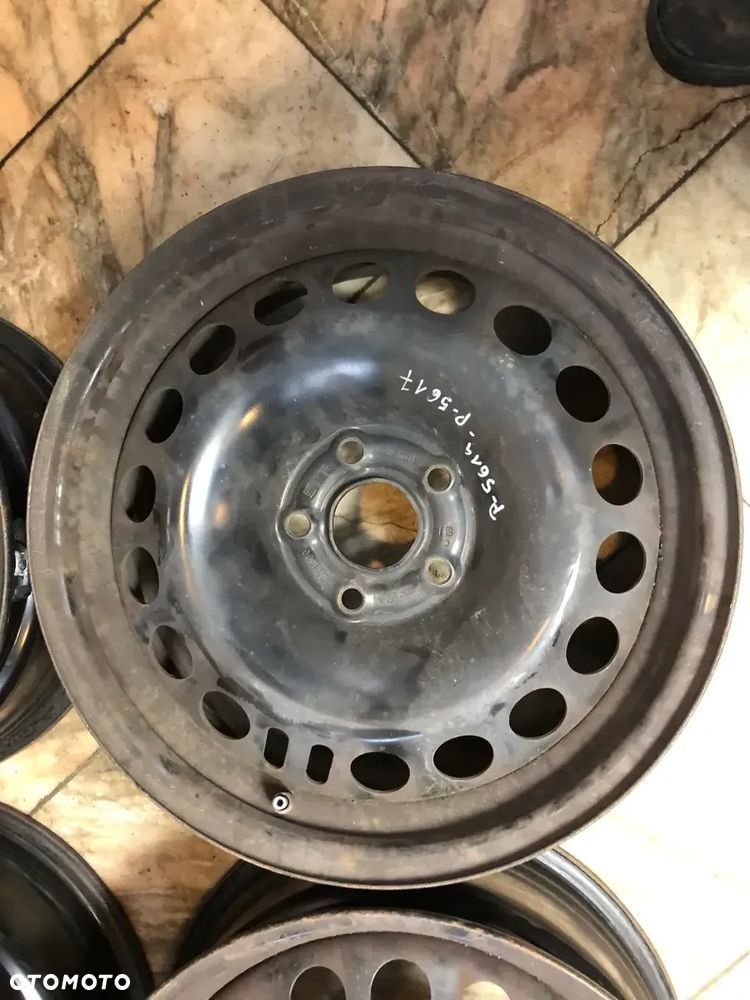 5614. Felgi Stalowe R16 5x105 56,5 MM ET 39 - Komplet- 4 Szt - Opel Astra J - Wysyłka Montaż - 11