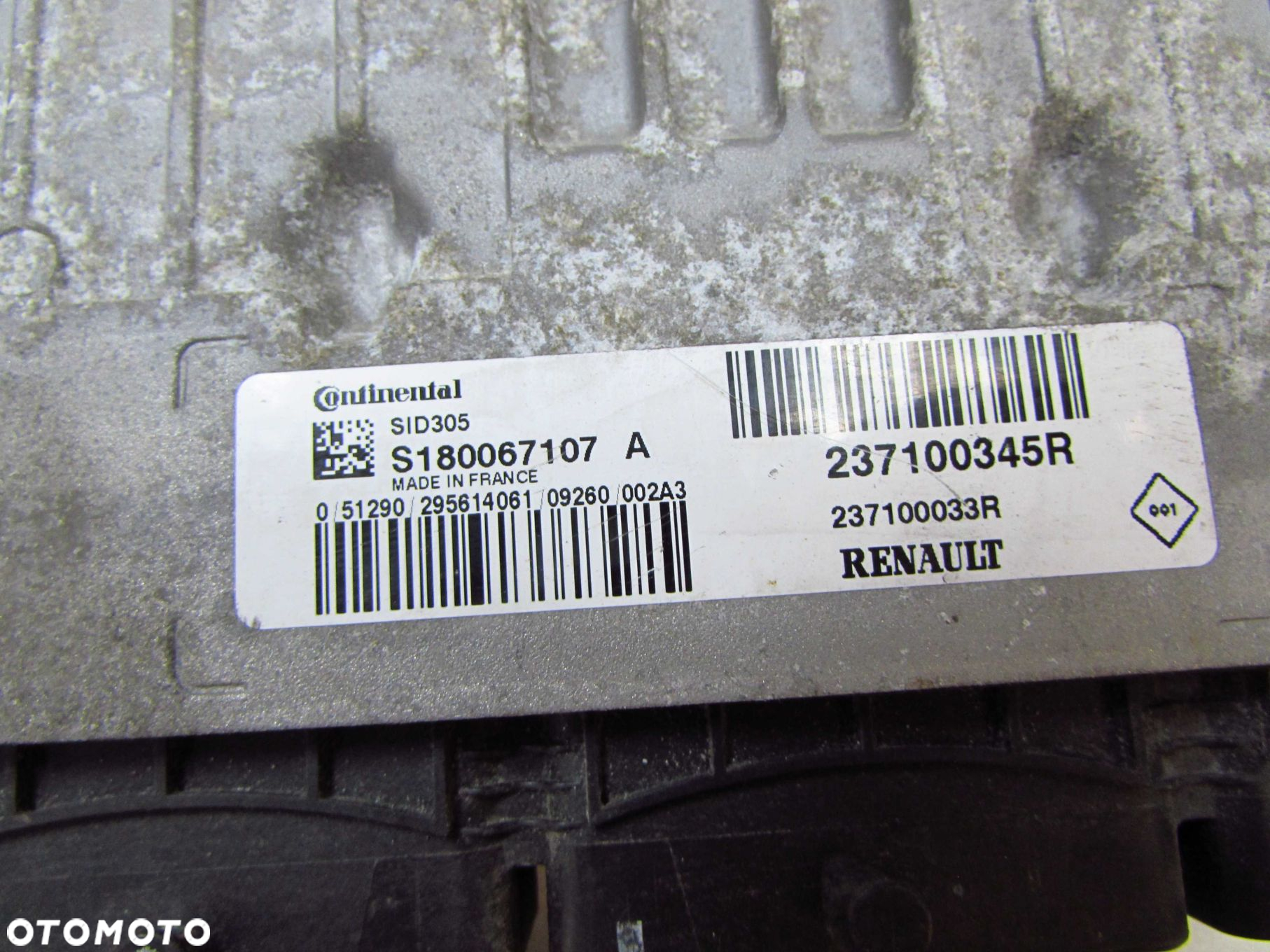 RENAULT MEGANE III SCENIC III 1.5 DCI KOMPUTER STEROWNIK SILNIKA 237100345R S180067107A - 5